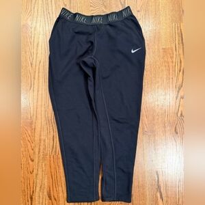 Nike Dri Fit Black  Sweat Pants Women’s Size L